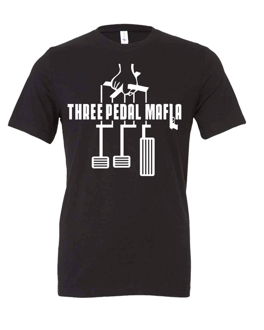 Manual transmission ~ Three Pedal Mafia T-Shirt