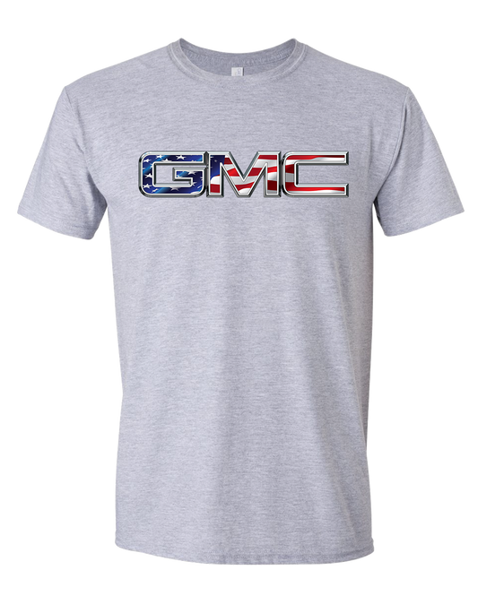 GMC Trucks Logo american flag T-Shirt