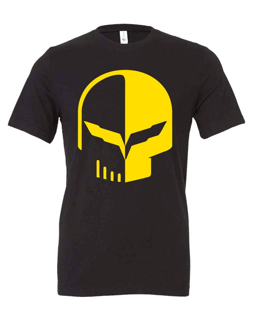 Chevrolet Corvette racing team skull T-Shirt